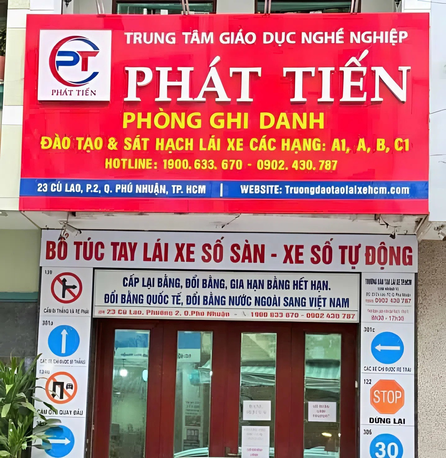 học bằng lái C1